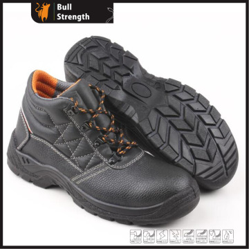 Industrial Leather Safety Shoes with Steel Toe and Steel Midsole (SN5323)